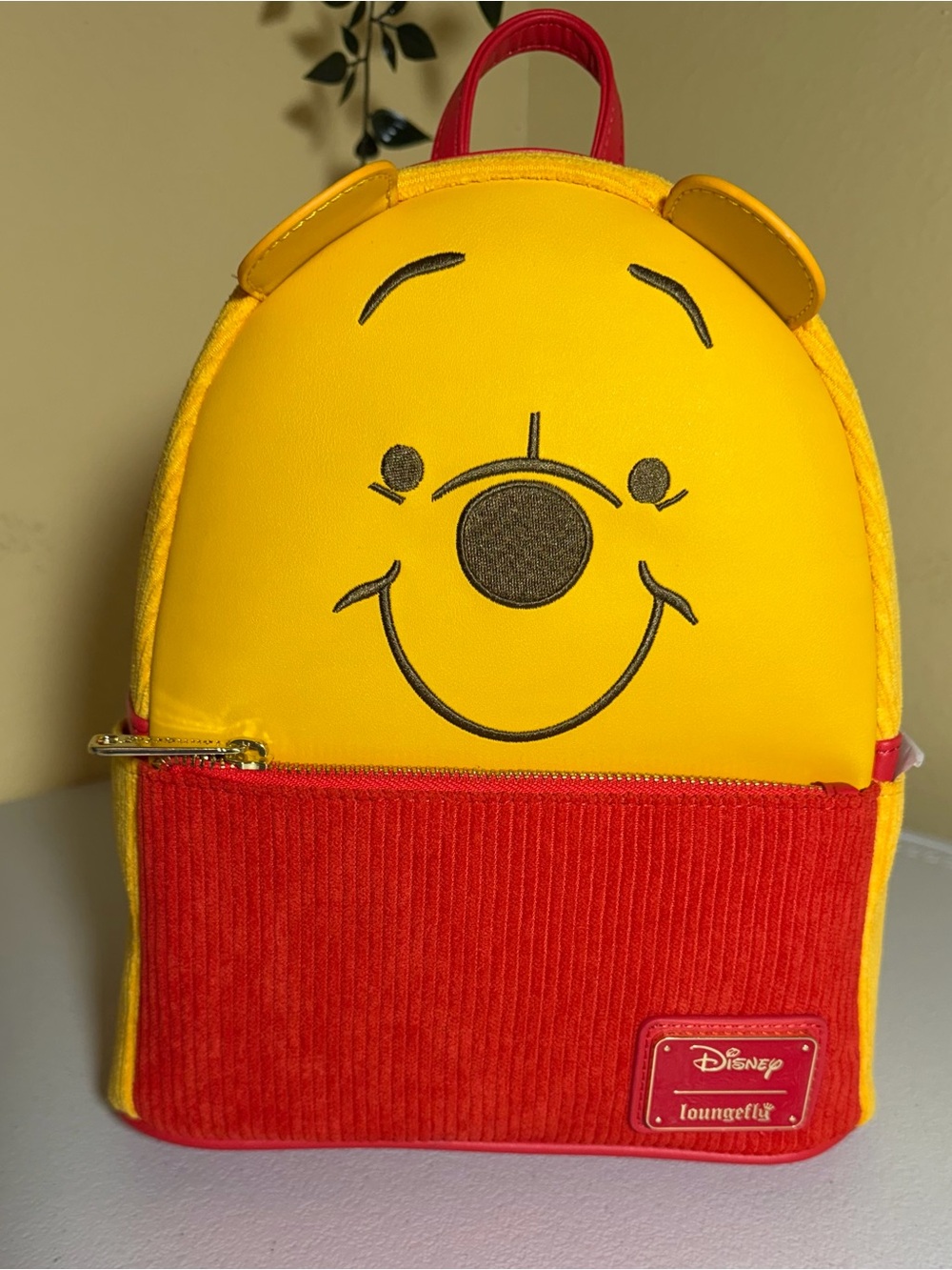 Loungefly Yellow & Red Winnie the Pooh Backpack BNWT